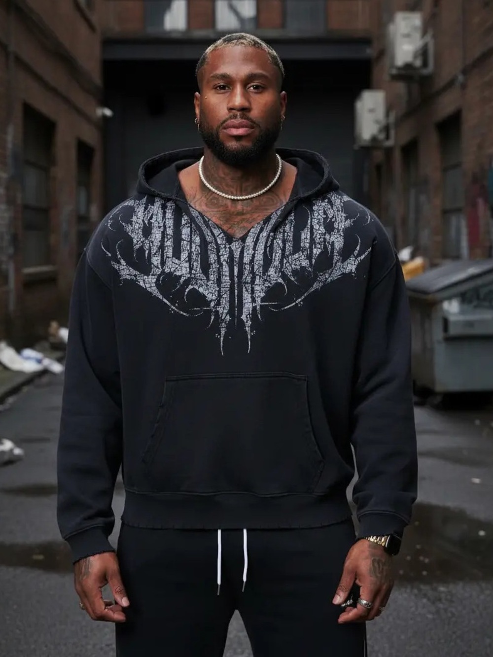 YOUNGLA 5082 Anarchy Hoodie